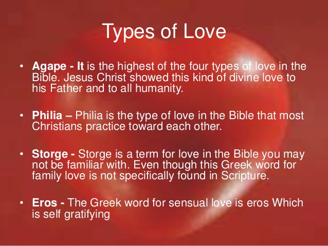 4 types of love